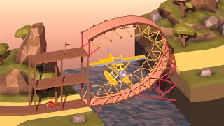 Poly Bridge 2  ALL 64 LEVELS COMPLETED [upl. by Caniff]