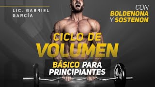 CICLO DE VOLUMEN TESTOSTERONA  BOLDENONA VOLUMEN MUSCULAR CON BOLDENONA Y SUSTANON [upl. by Oiramd]