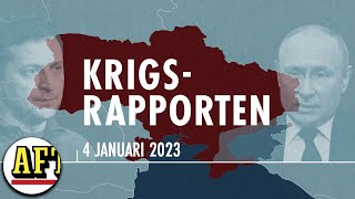 Krigsrapporten 4 januari Upptrappning av ryska attacker [upl. by Henrique]