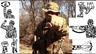 INFANTRYMANS GUIDE Basic Hand amp Arm Signals [upl. by Aimil]