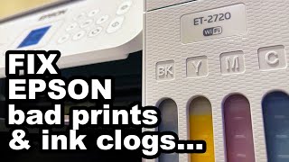 EPSON Ecotank Sublimation Printer Problems amp Fixes [upl. by Kiri]