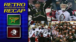 Hull wins Cup in 3 OT  Retro Recap  Stars vs Sabres [upl. by Gisela]