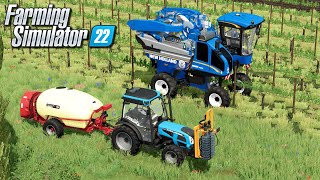 Uprawa WINOGRON 🍇  Farming Simulator 22 [upl. by Lars]