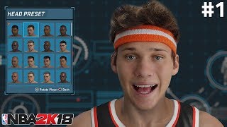 NBA 2K18 My Career Gameplay Walkthrough Playthrough  Creation of JessertheLazer  Part 1 [upl. by Evangelia469]