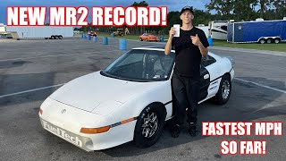 We Set a New MR2 WORLD RECORD [upl. by Aicatsue903]