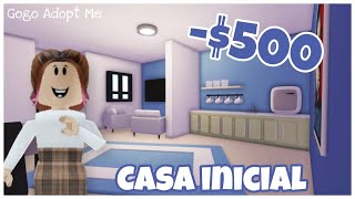 Decoro la casa inicial en Adopt Me ROBLOX [upl. by Ahsiat]