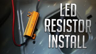 HOW TO FIX HYPER FLASH  Load Resistor Install [upl. by Arit242]