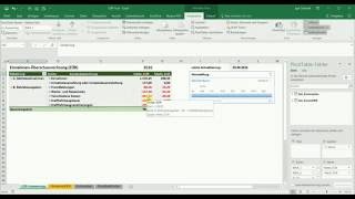 Excel Tool für Kleinunternehmen Einnahmen und Ausgaben [upl. by Eelrak656]