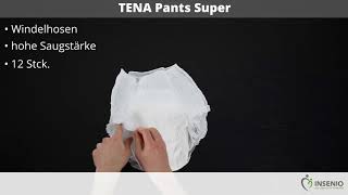 TENA Pants Super  ausgepackt [upl. by Ladnek]