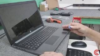 Replace Bad Hard Drive in HP 15 Laptop With New SSD [upl. by Edobalo]