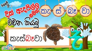 Pillam  Dik Adapilla  දික් ඇදපිල්ල සමග වචන කියමු  පිල්ලම් පාඩම 91 [upl. by Eirrehs]