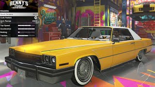 GTA 5  DLC Vehicle Customization  Albany Manana Custom Lowrider and Review [upl. by Alita]