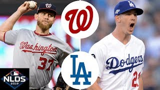 Washington Nationals vs Los Angeles Dodgers Highlights  NLDS Game 5 2019 [upl. by Akinert]