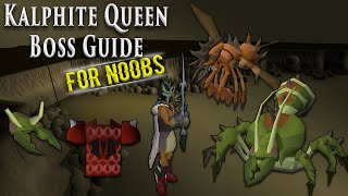 OSRS Kalphite Queen Guide For Noobs [upl. by Nisbet]