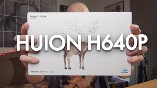 Drawing Tablet In Your BAG  Huion H640P Review [upl. by Thrift]