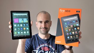 Amazon Fire HD 8 2020  Budget Tablet Unboxing amp Tour [upl. by Ahswat]