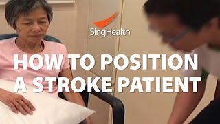 How To Position A Stroke Patient [upl. by Atteuqnas]