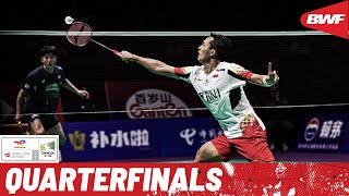 BWF Thomas Cup Finals 2024  Korea vs Indonesia  QF [upl. by Schonthal]