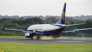 Ryanair Boeing 737 Rejected Take off at speed  Manchester Airport 240719 [upl. by Othelia771]