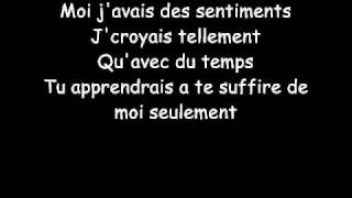 Amel Bent  A trop taimer Lyrics [upl. by Puklich594]