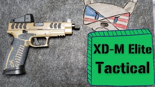 Springfield XDM Elite Tactical  Review [upl. by Hcire]