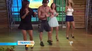 Alessandra Villegas amp Rashel Diaz  Dance Segment 20131011 Un Nuevo Dia HD [upl. by Enneirda]