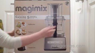 Magimix 5200XL Food Processor Unboxing [upl. by Sloatman675]