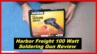 Harbor Freight Soldering Gun Review New and Improved [upl. by Lauretta280]