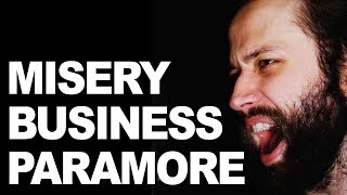 PARAMORE  quotMisery Businessquot Cover by Jonathan Young amp Halocene [upl. by Pascasia]