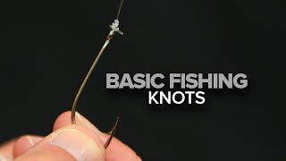 How To Tie Basic Fishing Knots [upl. by Arlin109]