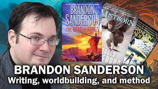 Brandon Sanderson — Mistborn author talks fantasy magic systems and worldbuilding [upl. by Tallula]