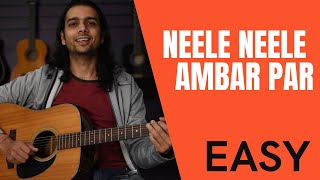 Neele Neele Ambar Par  Guitar Lesson  Acoustic Guitar Tabs Tutorial  Easy Guitar Chords [upl. by Polito768]