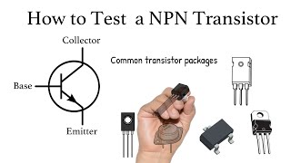 How to check NPN transistors [upl. by Chlores]