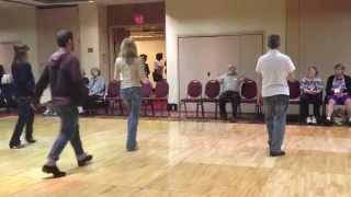 All Bass No Treble Line Dance  All About That Bass  Las Vegas Dance Explosion 2014 [upl. by Sert]