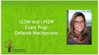 Defense Mechanisms  LCSW and LMSW Exam Prep [upl. by Elmajian]