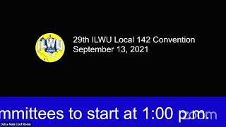 29th ILWU Local Convention [upl. by Assena125]