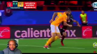 Gignac Scoring Outrageous Goals in Mexico Reaction [upl. by Notnilk]