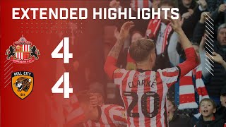 Extended Highlights  Sunderland AFC 4  4 Hull City [upl. by Uot359]