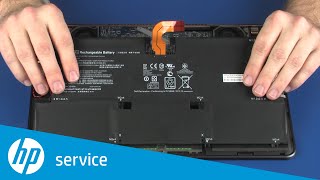 Replace the Battery  HP Spectre Notebook  HP Support [upl. by Clayton]