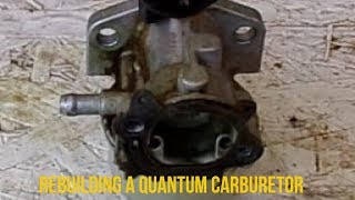 Briggs amp Stratton Quantum Carburetor Repair [upl. by Esilrac]