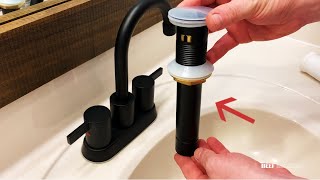 How to Install a New Faucet [upl. by Wein]