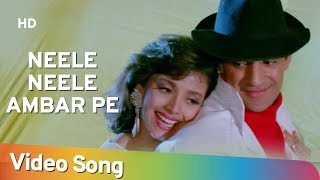 Neele Neele Ambar Pe HD  Bechain 1993Song Sidhant Salaria  Malvika Tiwari 90s Romantic Song [upl. by Lawson263]