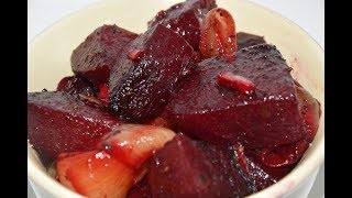 Roasted Beets Recipe  How To Roast Beets [upl. by Arrec912]