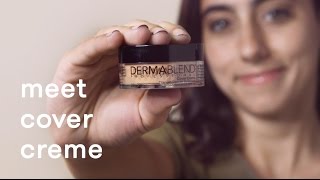 How To Apply Cover Creme Foundation  Full Coverage Foundation Tutorial  Dermablend Professional [upl. by Ecila]