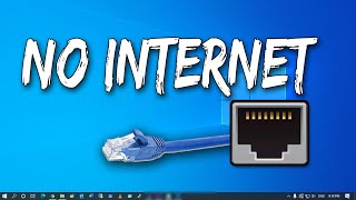 How To Fix LAN Wired Connected But No Internet Access in Windows 10 Solved [upl. by Nilat113]