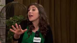 Mayim Bialik Reveals Her Toughest Scene at the Variety Studio Powered by Samsung Galaxy [upl. by Aipotu]