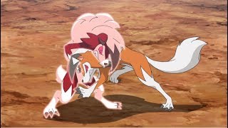 Lycanroc vs Lycanroc  Pokémon the Series Sun amp Moon—Ultra Legends  Official Clip [upl. by Eelaroc]