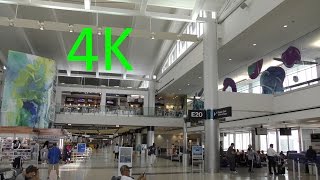 A 4K Tour of Houstons George Bush Intercontinental Airport IAH [upl. by Anaej]