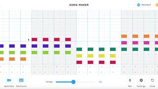 Chrome music lab Song Maker How to make song longer [upl. by Godbeare]