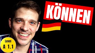 Modalverb KÖNNEN  The German modal verb quotcanquot fully explained [upl. by Acina]